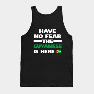 No Fear Guyanese Is Here Guyana Tank Top